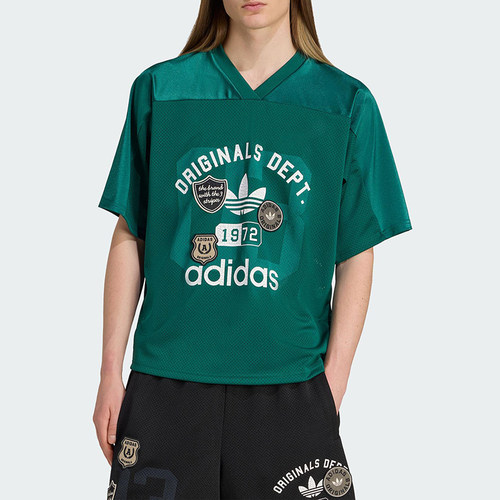 Adidas/阿迪达斯正品三叶草男士经典透气美式校园风短袖T恤KD6251