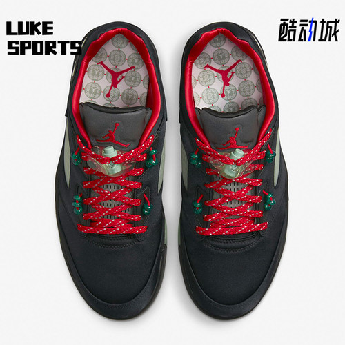 Nike/耐克正品JORDAN男女系带低帮耐磨气垫减震篮球鞋DM4640-036