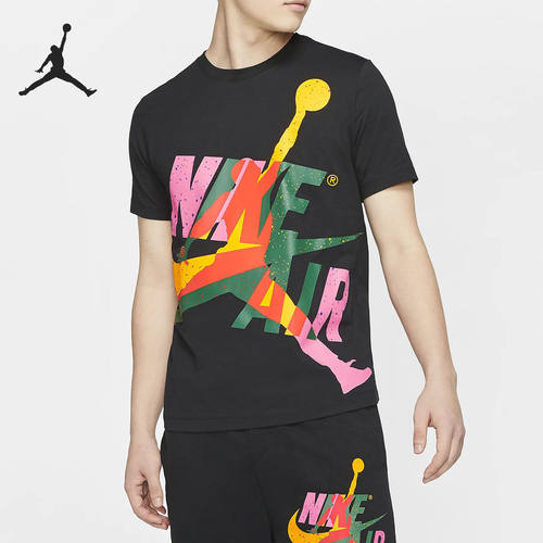 Nike/耐克正品春JORDAN JUMPMAN CLASSICS 男子T恤短袖CT6752