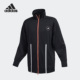 女子宽松运动夹克外套HT1110 新款 Adidas 阿迪达斯正品