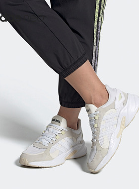 Adidas/阿迪达斯官方正品 CRAZYCHAOS 男女透气休闲运动鞋 FY7829