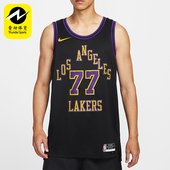 耐克正品 2025男士 印花篮球透气无袖 Nike 圆领背心T恤DX8506 014