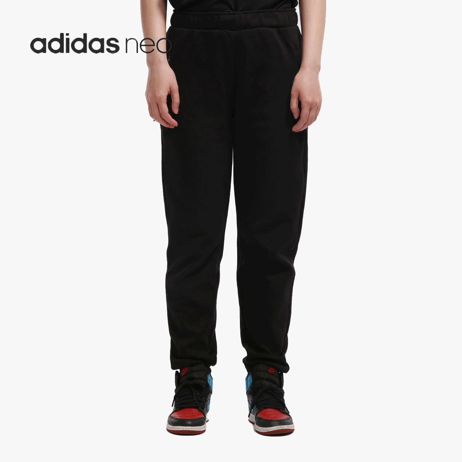 Adidas/阿迪达斯正品当季新款女子时尚系带休闲运动长裤GP0723