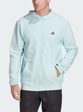 Adidas/阿迪达斯正品YO FZ HOOD 男士运动健身连帽外套HM8050