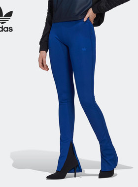 Adidas/阿迪达斯正品三叶草BLUE VERSION女子紧身长裤HK7232