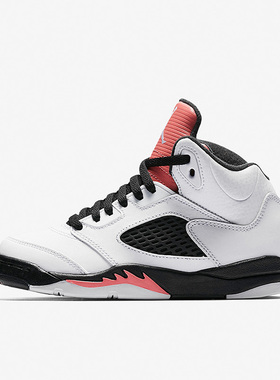 Nike/耐克正品新款Air Jordan 5女子GS大童缓震篮球鞋440893-115