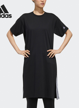 Adidas/阿迪达斯正品当季女子新款运动型格短袖休闲T恤GD8442