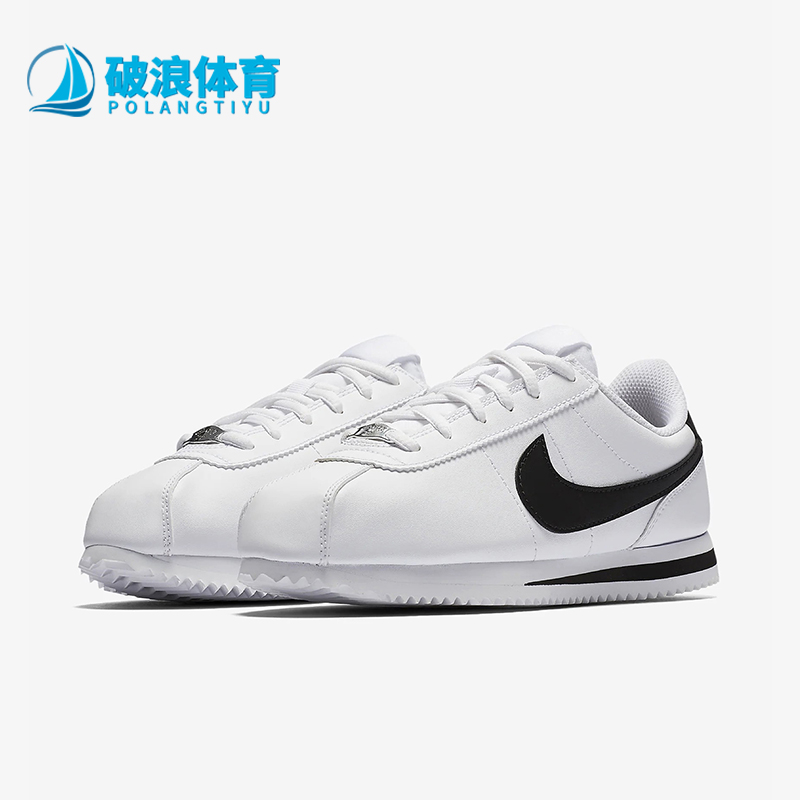 Nike/耐克正品Cortez GS女子大童运动轻便减震休闲鞋904764-102