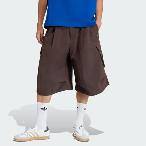 Adidas/阿迪达斯正品男士中腰时尚休闲透气梭织短裤KF5726