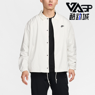 耐克正品 日常翻领刺绣运动外套FN3317 2025秋季 男士 133 款 Nike