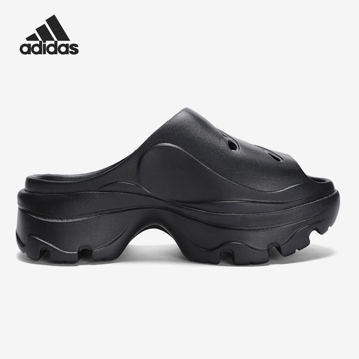 Adidas/阿迪达斯官方正品 SMC 女子透气休闲鱼嘴运动拖鞋 GW2050,运动鞋new,运动拖鞋,淘宝优惠券,粉丝福利购,淘宝优惠卷