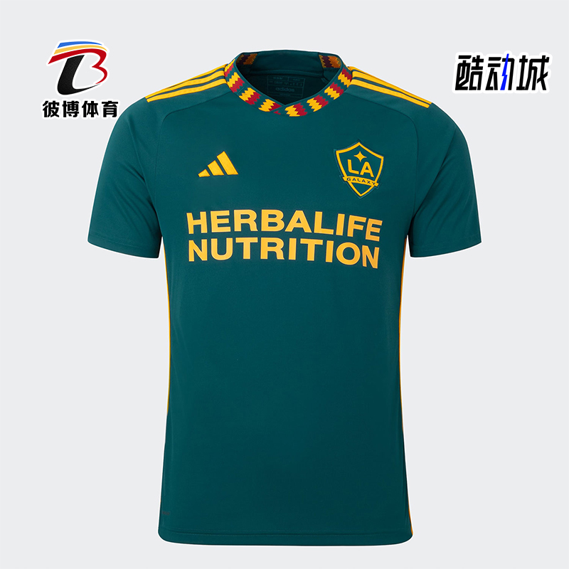 Adidas/阿迪达斯正品洛杉矶银河客场球迷版男士足球服HI1874