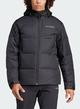 Adidas/阿迪达斯正品XPL GOOSE JKT男士连帽保暖羽绒服IX5621