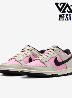 Nike/耐克正品Dunk Low GS女子大童运动复古系带板鞋FB9109-601