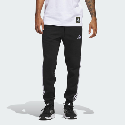 Adidas/阿迪达斯正品ESSENTIALS男士休闲针织条纹日常长裤JD1861