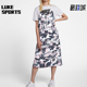 印花宽松吊带连衣裙932368 休闲女士时尚 100 耐克正品 Nike