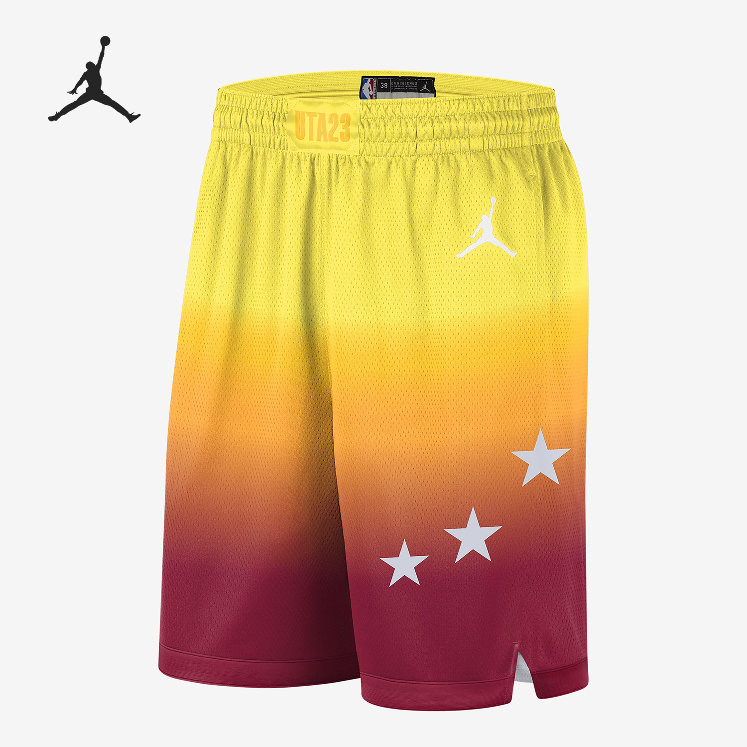 Nike/耐克正品Jordan新款印花渐变男子运动短裤DX6335-600