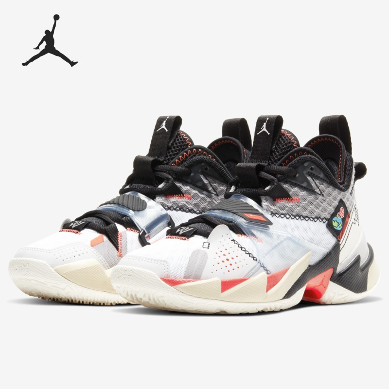 Nike/耐克正品 JORDAN WHY NOT ZER0.3儿童减震篮球运动鞋CD5805