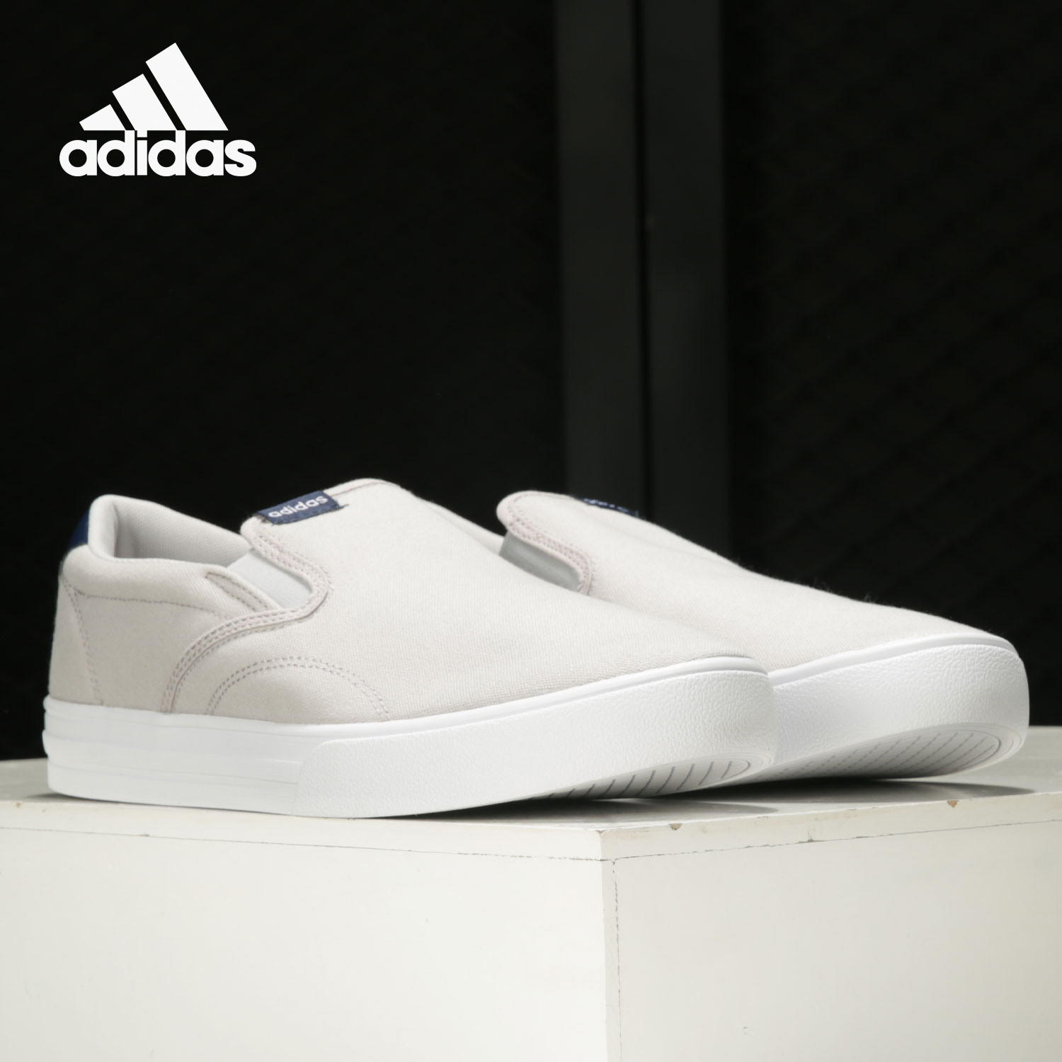 板鞋帆布Adidas/阿迪达斯低帮