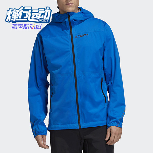 Adidas/阿迪达斯正品春秋男士运动复古潮流连帽夹克外套GD0804
