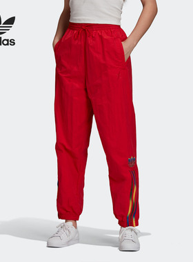 Adidas/阿迪达斯正品三叶草TRACKPANTS 女子休闲运动长裤 GJ7718