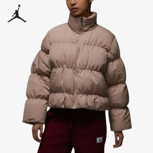 Nike/耐克正品JORDAN女士立领保暖运动日常棉服FB5150-277