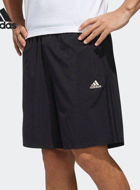 Adidas/阿迪达斯正品 当季新款 男子训练运动休闲短裤 DY8734