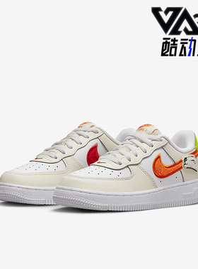 Nike/耐克正品 Force 1 LV8 (PS)新款儿童运动休闲板鞋FJ4888-181