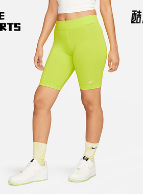 Nike/耐克正品夏季新款女士跑步训练骑行紧身短款CZ8527-321