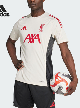 Adidas/阿迪达斯官方正品利物浦男士足球运动透气短袖球衣JV6574