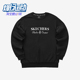 男女字印花休闲圆领针织卫衣 新款 Skechers 斯凯奇正品