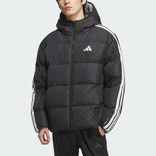 Adidas/阿迪达斯正品2025冬季男士运动双面穿保暖羽绒服KC2490