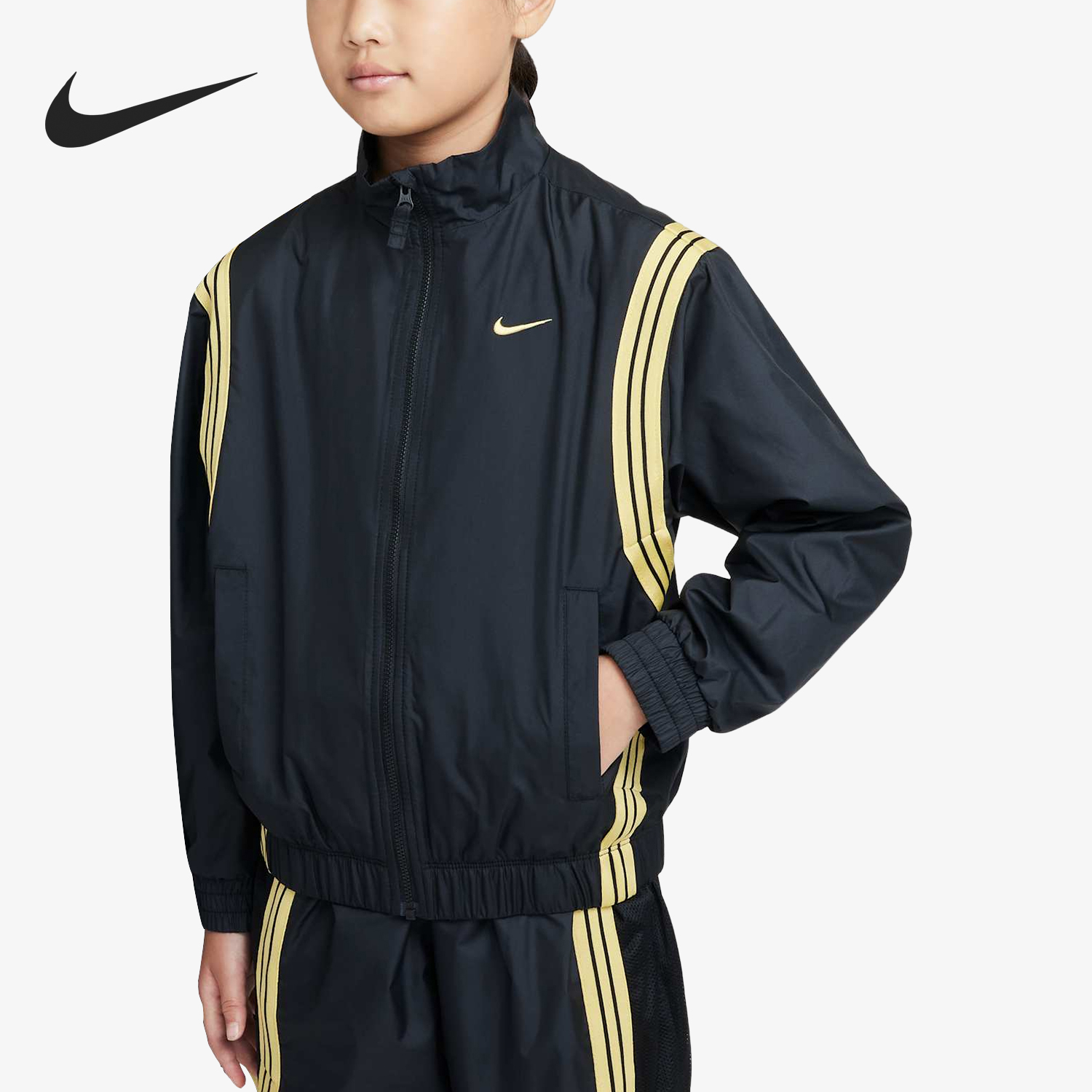 Nike/耐克正品CROSSOVER JKT SR大童梭织夹克外套FZ5233-011