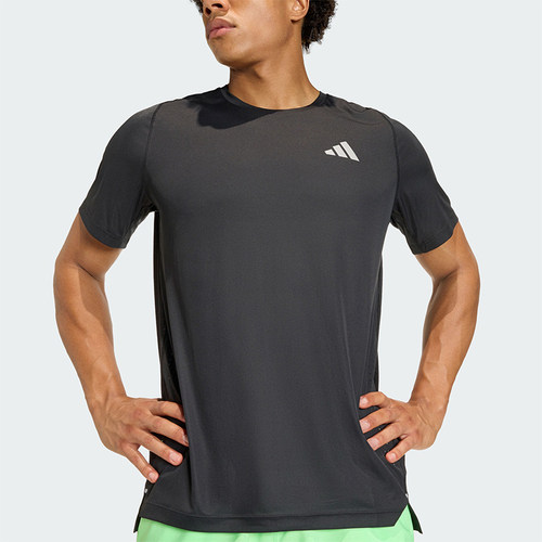 Adidas/阿迪达斯正品夏季男士休闲跑步运动短袖圆领短袖T恤JZ7761