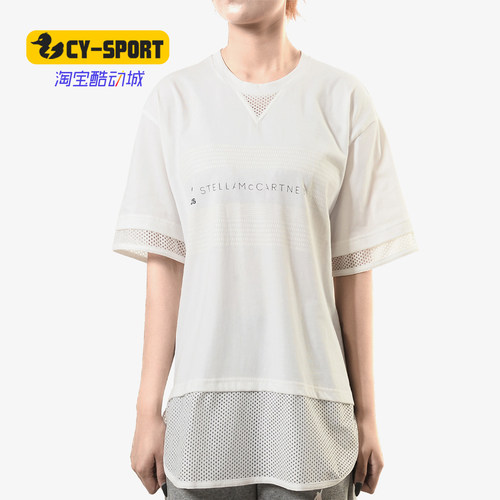 阿迪达斯女子运动短袖