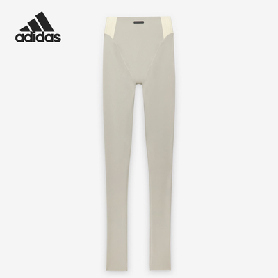 Adidas/阿迪达斯正品新款女士紧身瑜伽拼接健身运动裤IV9283