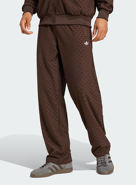 Adidas/阿迪达斯正品三叶草华夫格男士经典时尚梭织直筒裤JP4428