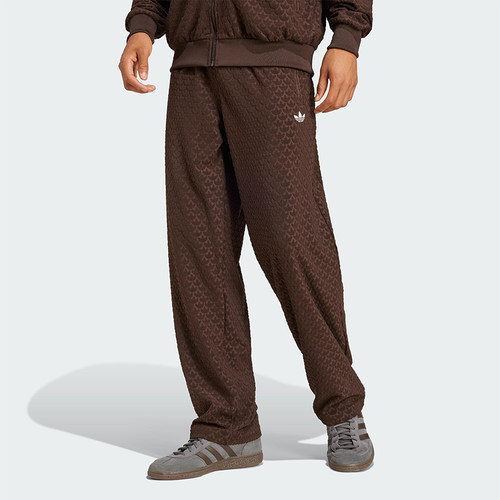 Adidas/阿迪达斯正品三叶草华夫格男士经典时尚梭织直筒裤JP4428