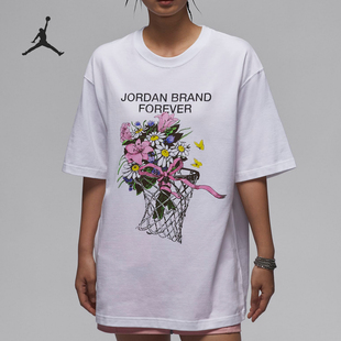 FV7120 JORDAN女士宽松透气休闲运动短袖 100 耐克正品 Nike
