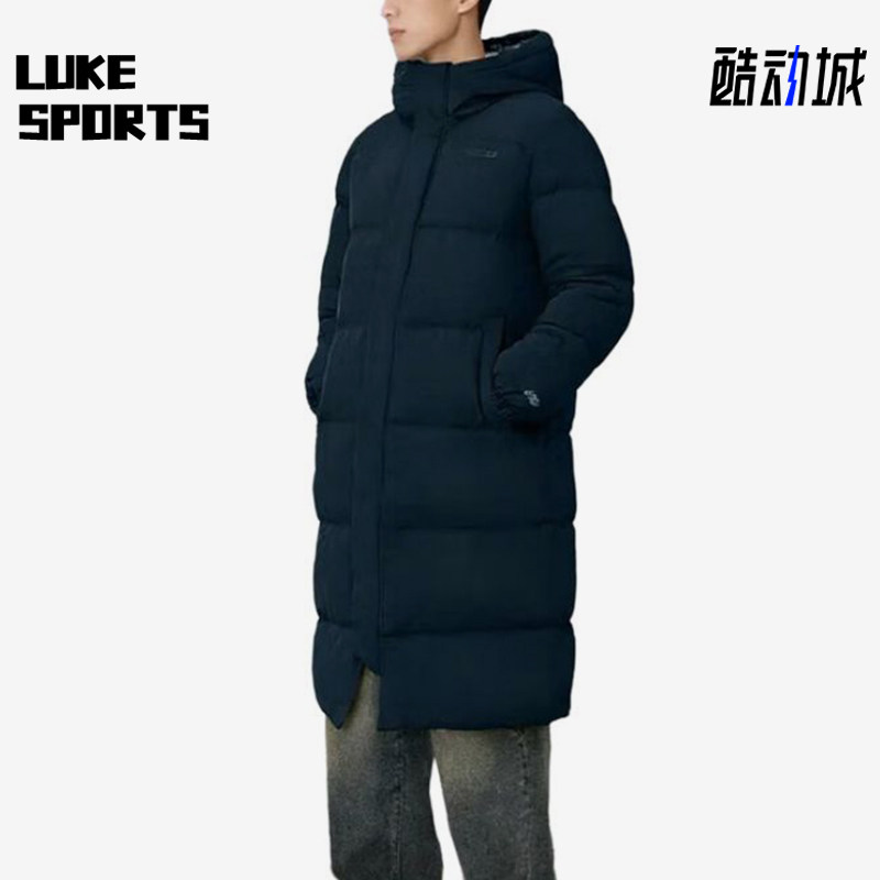 Adidas/阿迪达斯正品过膝羽绒服新款男加厚长款经典羽绒服KC2164