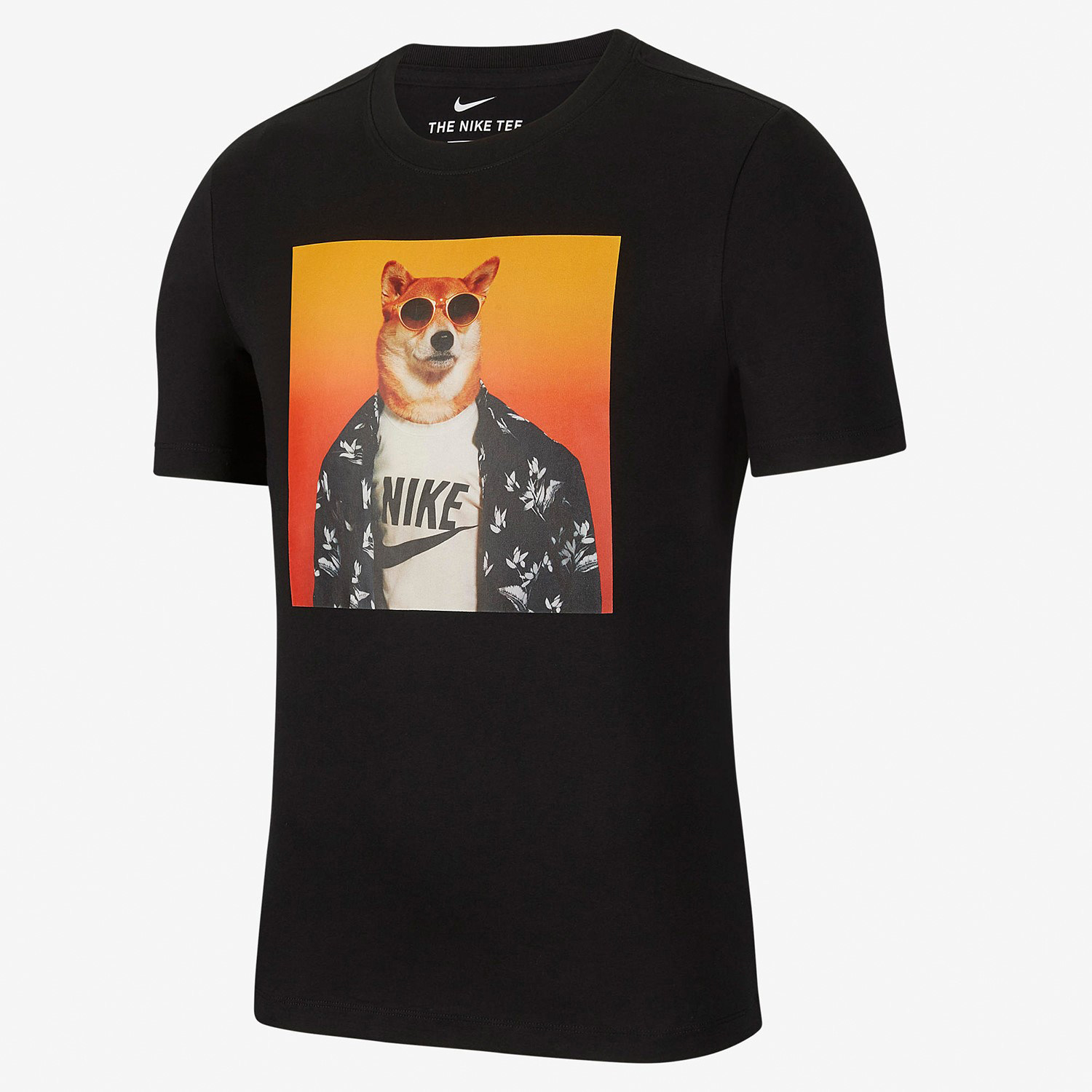 耐克男子印花运动休闲短袖t恤