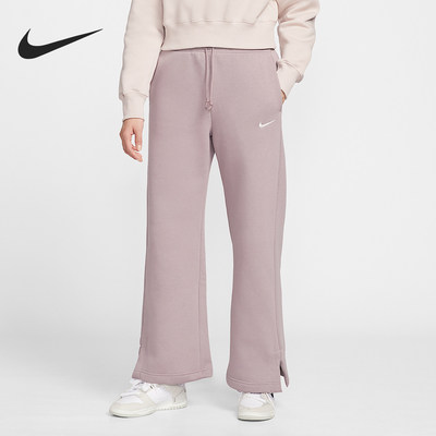 Nike/耐克正品2025冬季款女士刺绣高腰运动长裤IH1012-226