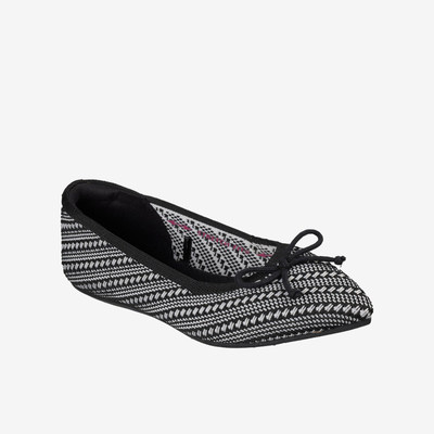 Skechers斯凯奇正品CLEO POINT女软底飞织尖头平底鞋159328-BKW