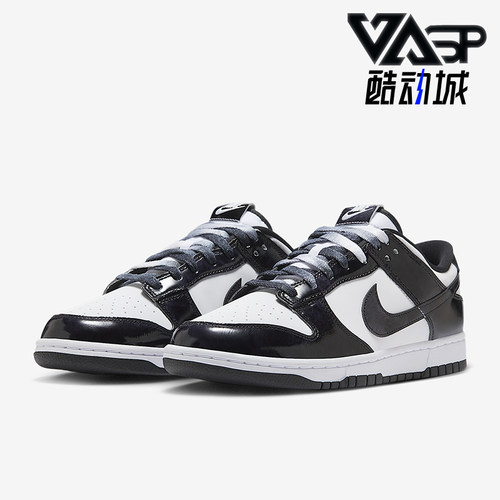 Nike/耐克正品Dunk Low男士轻便运动经典休闲透气板鞋HQ1965-100