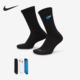 耐克正品 HF0851 当季 男女训练运动袜子三双装 901 新款 Nike