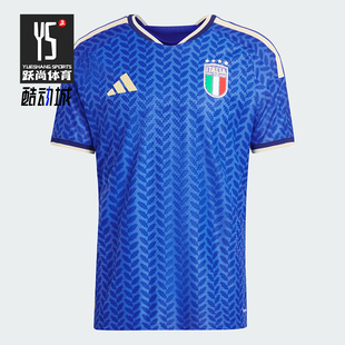 26男女套头足球运动训练短袖 ITALY JL6934 阿迪达斯正品 Adidas