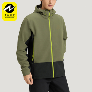 Adidas/阿迪达斯正品2026男士梭织户外保暖运动拒水外套KQ5550