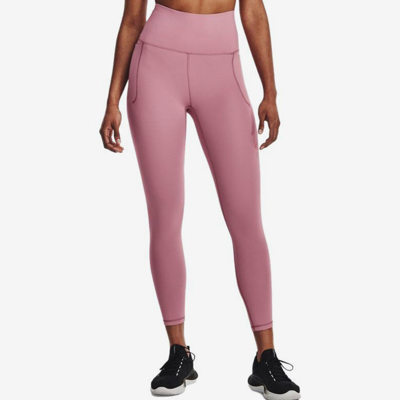 UA/安德玛正品Meridian女子纯色高腰运动训练紧身长裤1382535-697