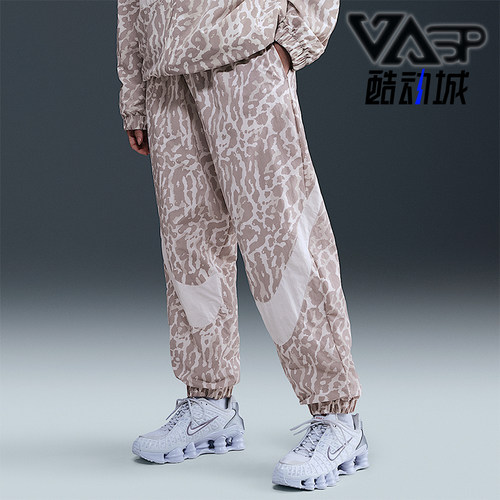 Nike/耐克正品2025秋季款女士日常运动束脚印花长裤IB7267-009