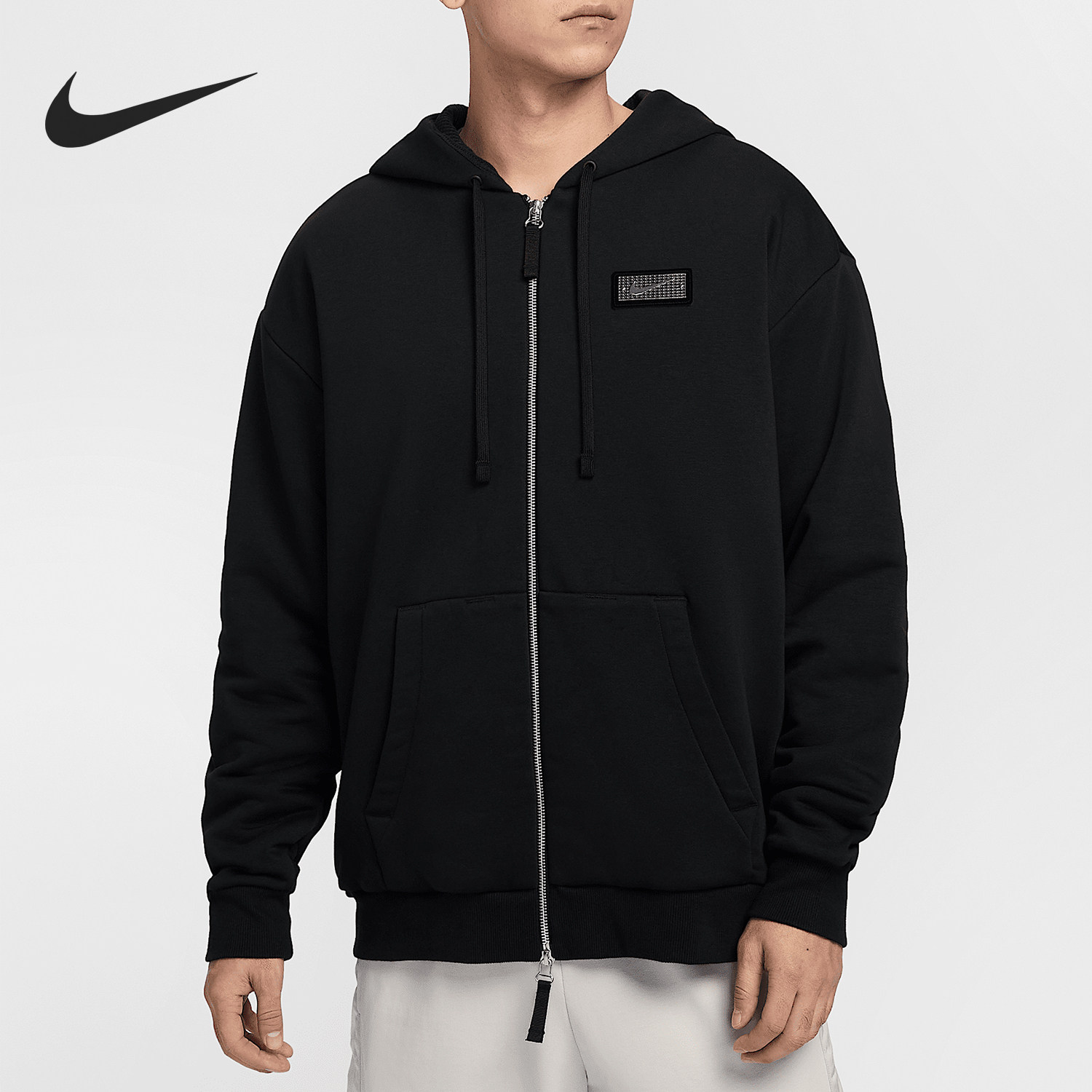 Nike/耐克正品2025新款男士运动健身连帽夹克外套HJ3898-010